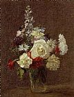 Mixed Flowers by Henri Fantin-Latour